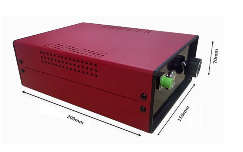 660nm 10mW Coaxial Laser Source Benchtop P